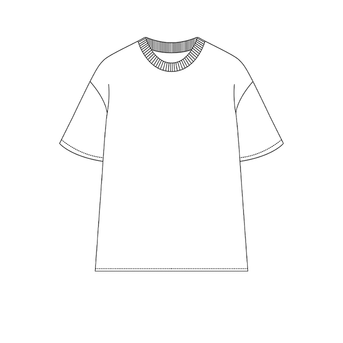 Aiqi Men's Custom logo CottonT-Shirts
