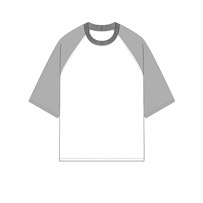 Aiqi Custom Stitched Trendy T-Shirt